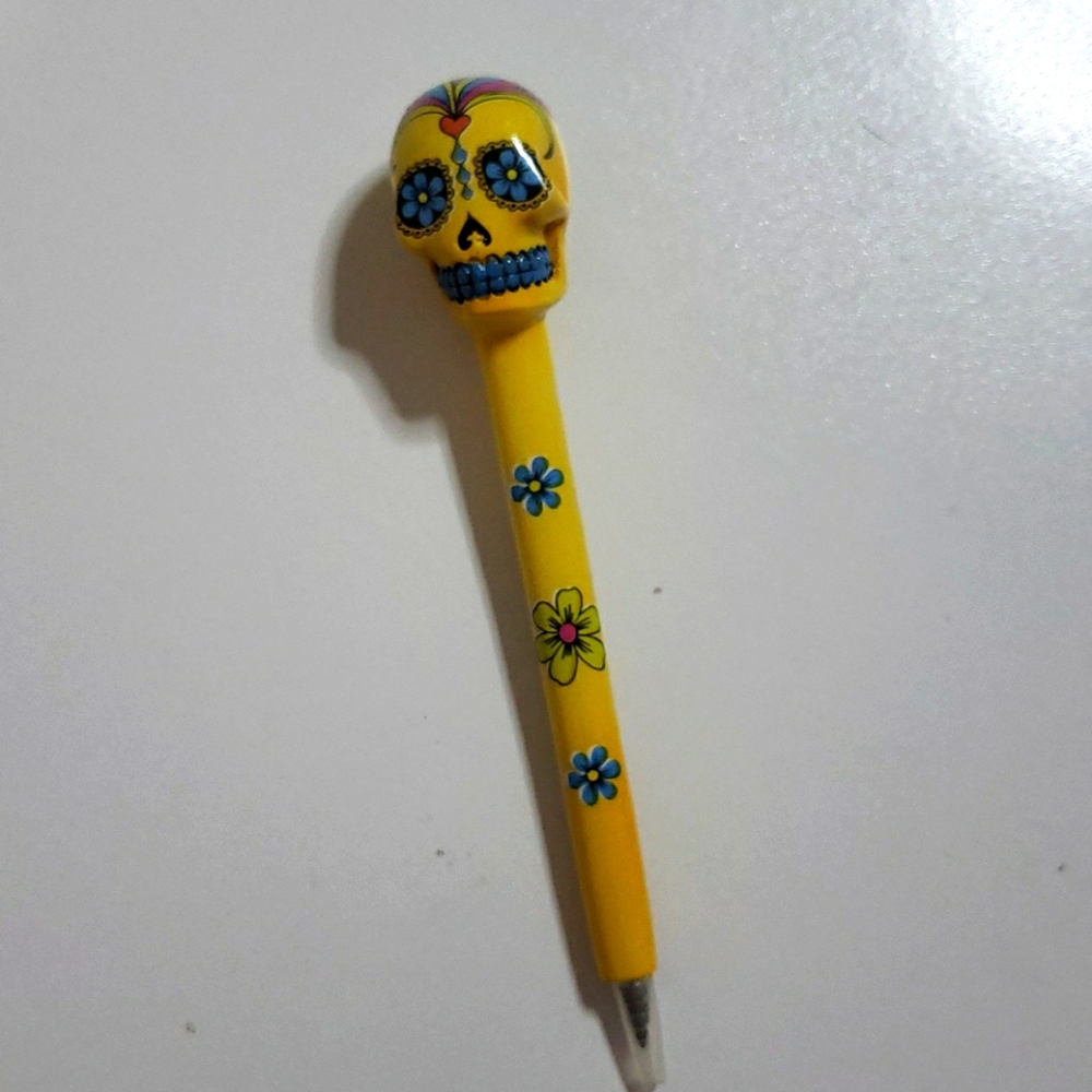 Day of the Dead Wooden Pen